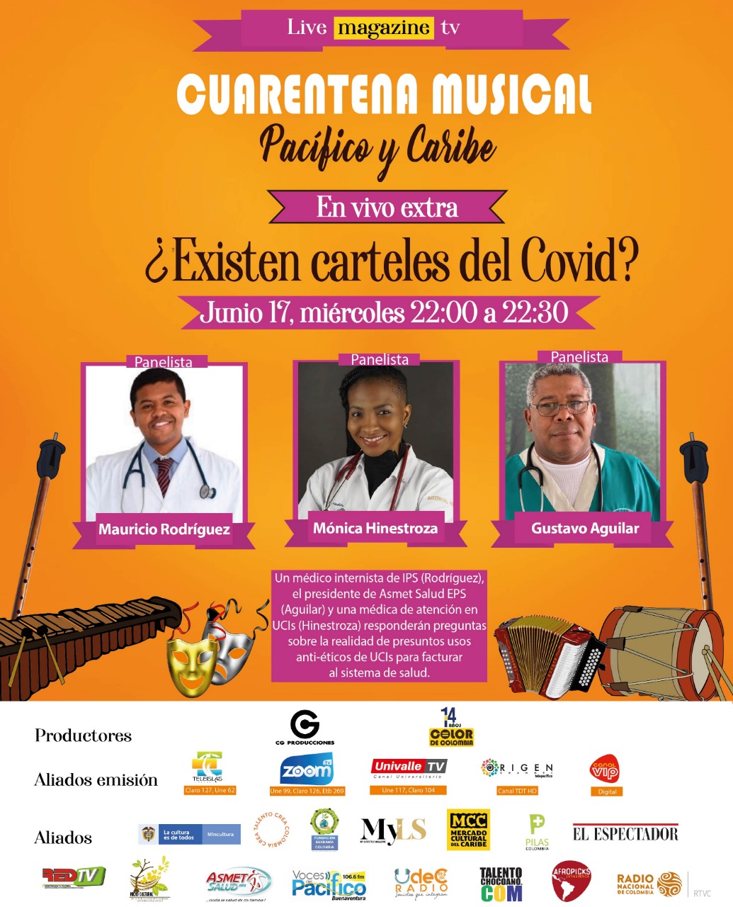 ¿Existen carteles del Covid?