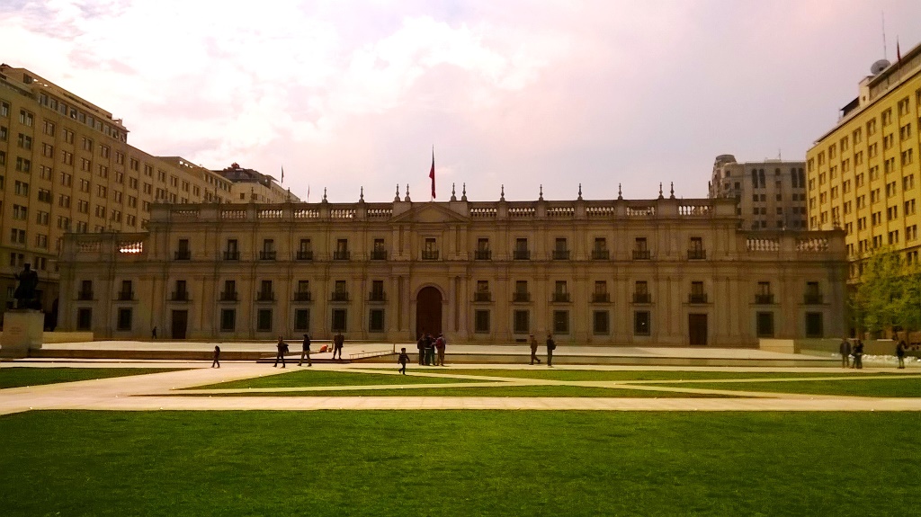 Palacio de la Moneda. Santiago de Chile. 