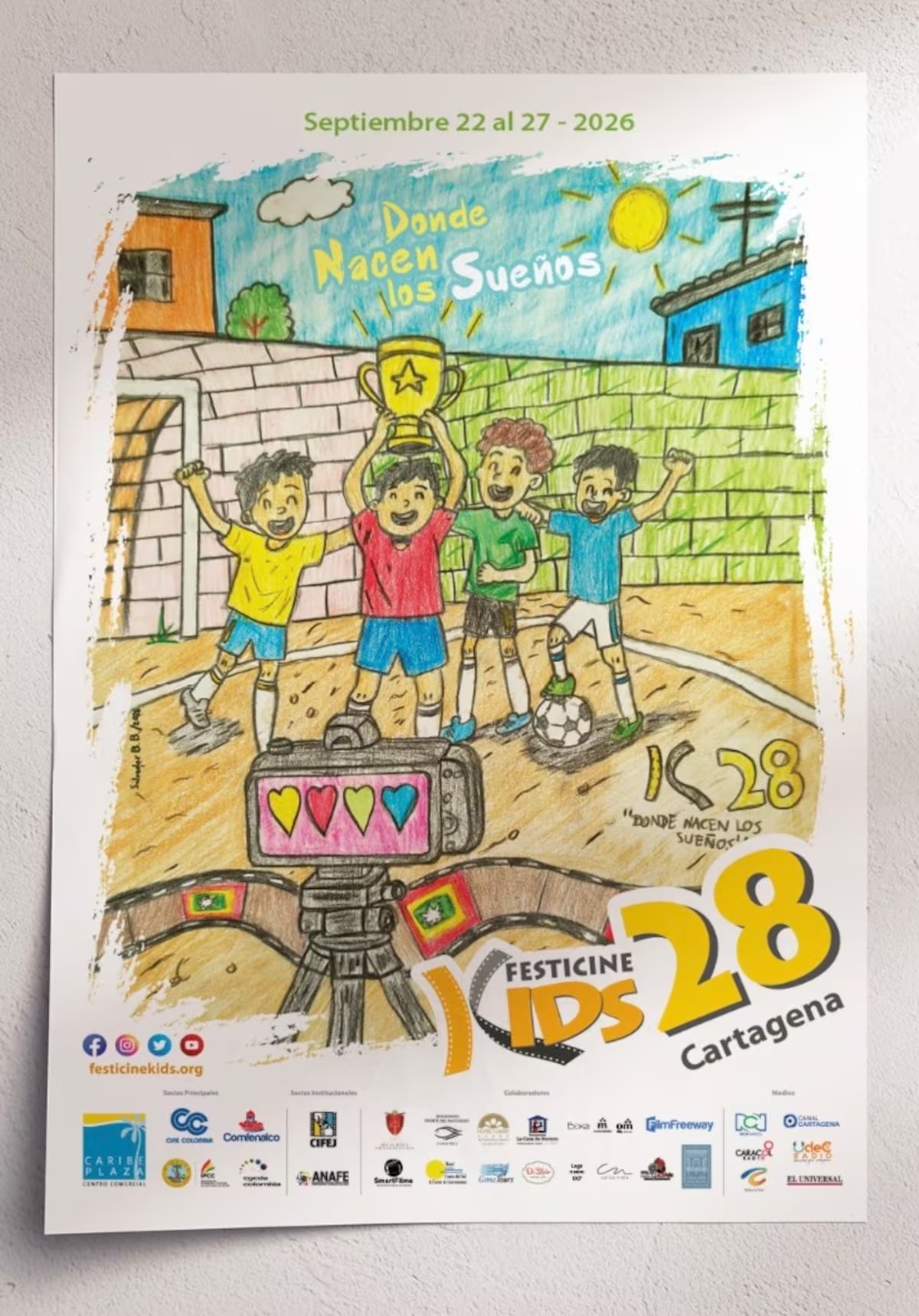 Imagen oficial de FesticineKids, edición 28