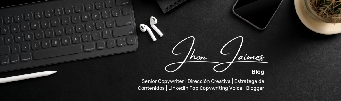 | Senior Copywriter | Dirección Creativa | Estratega de Contenidos | Experimentado Líder de Equipo Creativo |  LinkedIn Top Copywriting Voice | Blogger | IADAS & AIVA Associate Jury | ANA Member | Storytelling | Publicidad 