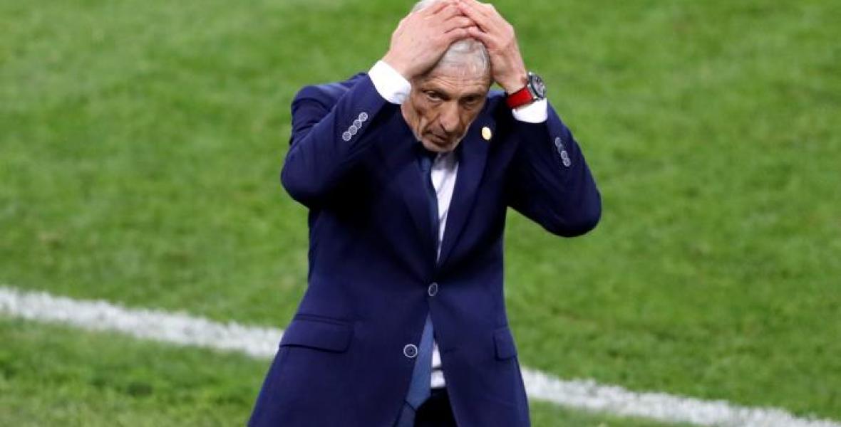 José Néstor Pékerman, técnico de Colombia.//Foto: Antonio Calanni-AP.