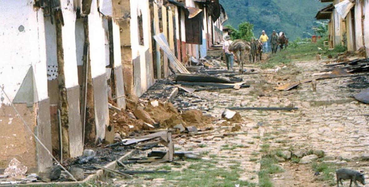 "Desolación", una imagen después de la Masacre de El Aro