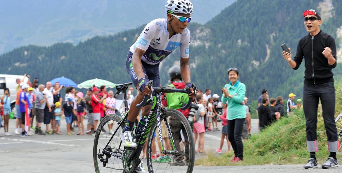 Nairo Quintana  19ème étape: Saint-Jean-de-Maurienne/La Toussuire