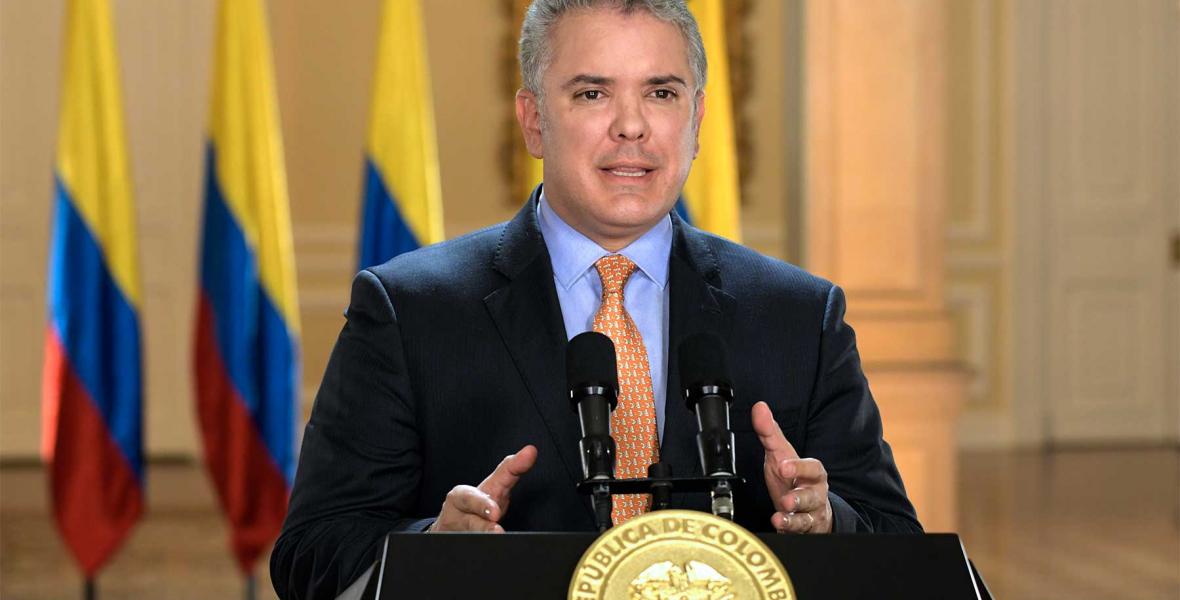 Alocusión presidencial Iván Duque Covid - 19