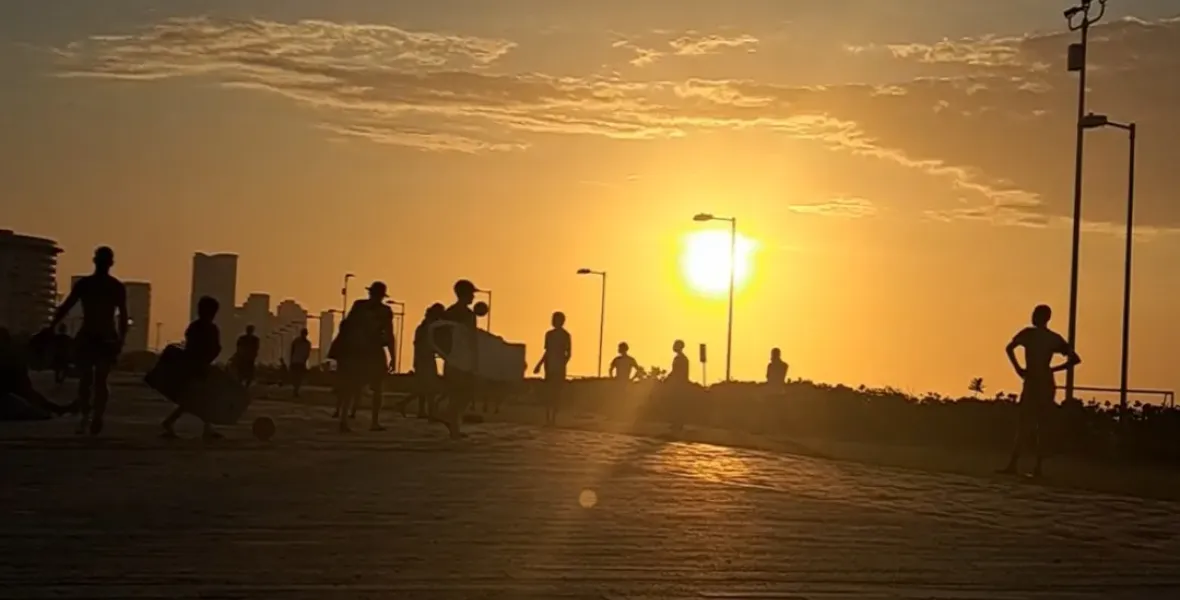 Fotografía tomada en el parque lineal de Crespo