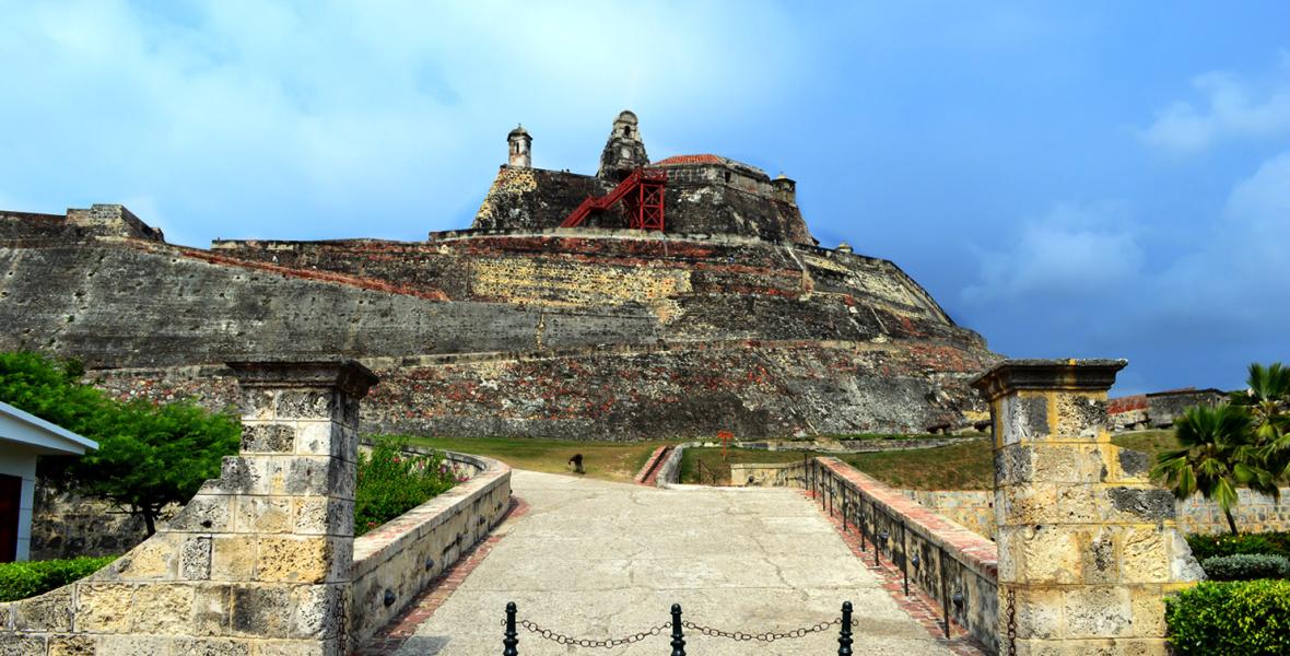 El Castillo de San Felipe de Barajas en Cartagena
