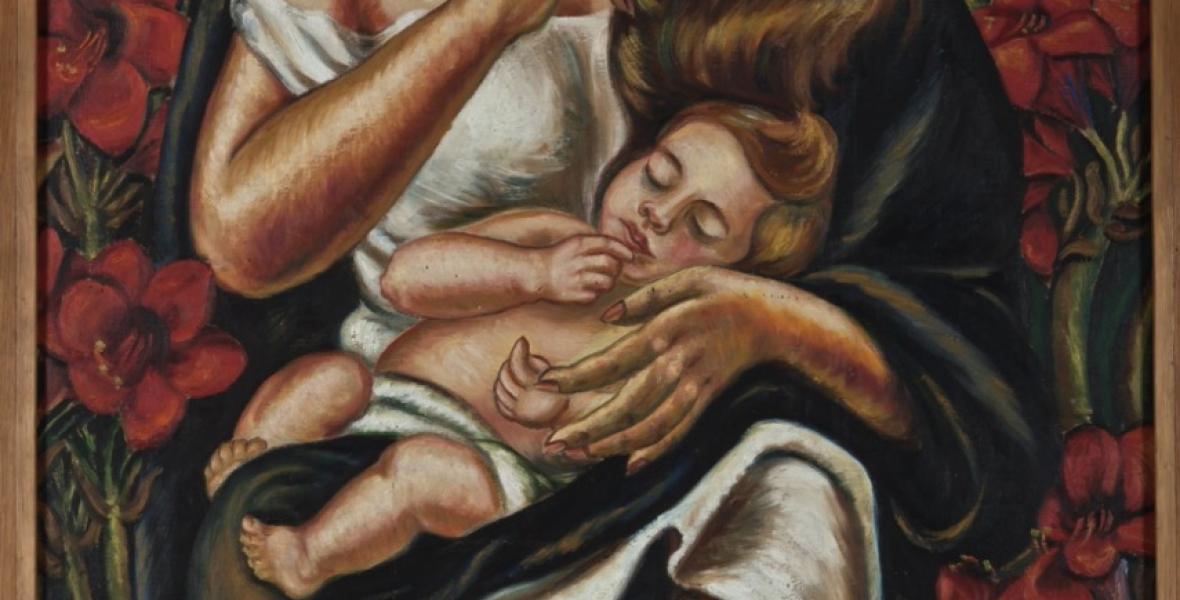 Débora Arango Medellín (Colombia) , 1907 - Envigado (Colombia), 2005  Maternidad 1944