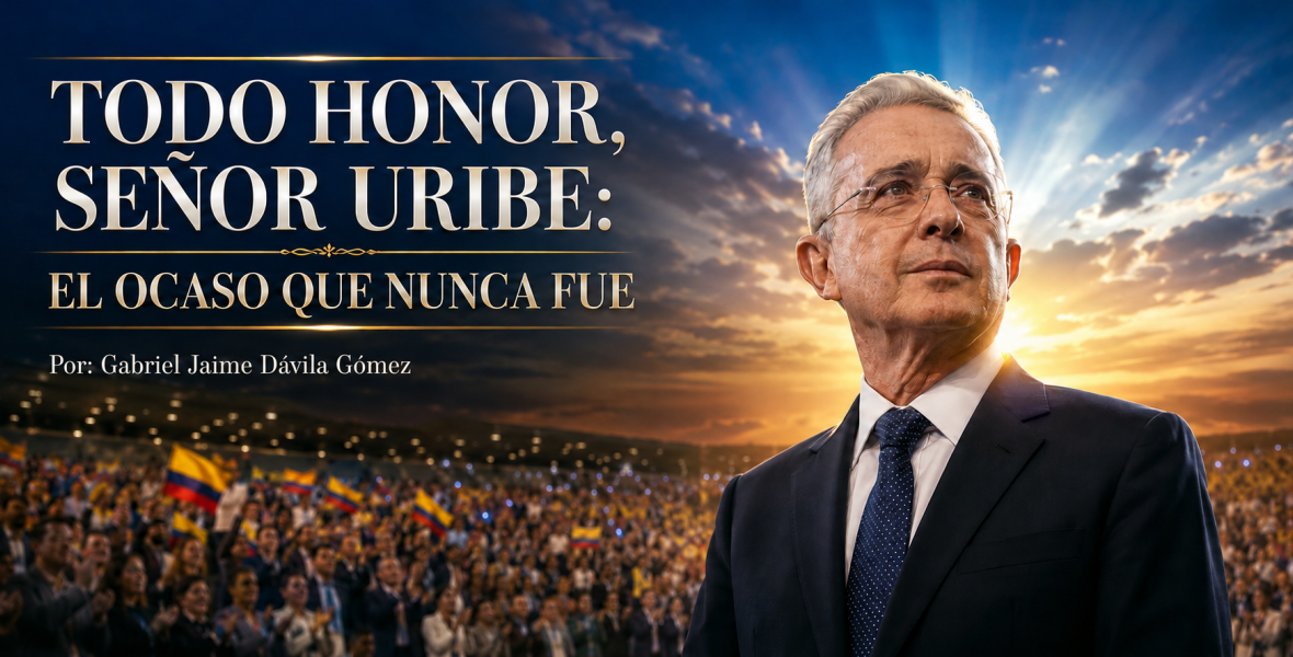 TODO HONOR, SEÑOR URIBE: EL OCASO QUE NUNCA FUE