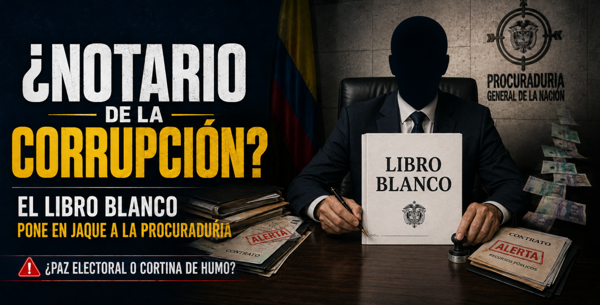 EL LIBRO BLANCO QUE HA PUESTO EN JAQUE A LA PROCURADURÍA GENERAL DE LA NACIÓN